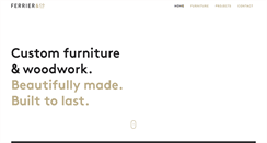 Desktop Screenshot of ferrierandco.com