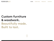 Tablet Screenshot of ferrierandco.com